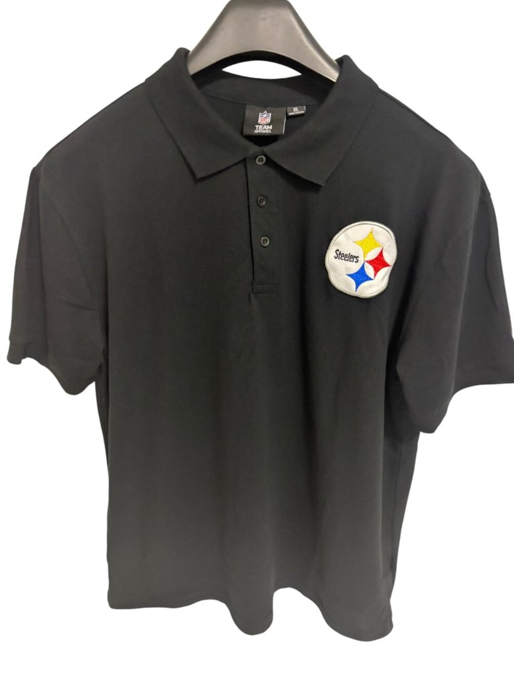 Pittsburgh Steelers NFL Apparel Polo Golf Shirt Mens Size XL Large Logo